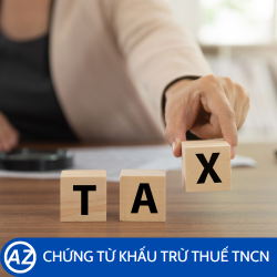 Phần mềm chứng từ khấu trừ thuế thu nhập cá nhân