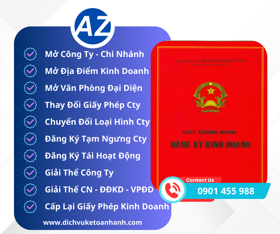 Dịch vụ Đăng Ký Kinh Doanh