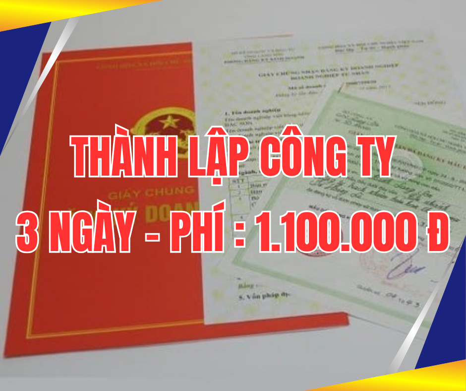 Thành lập công ty giá rẻ